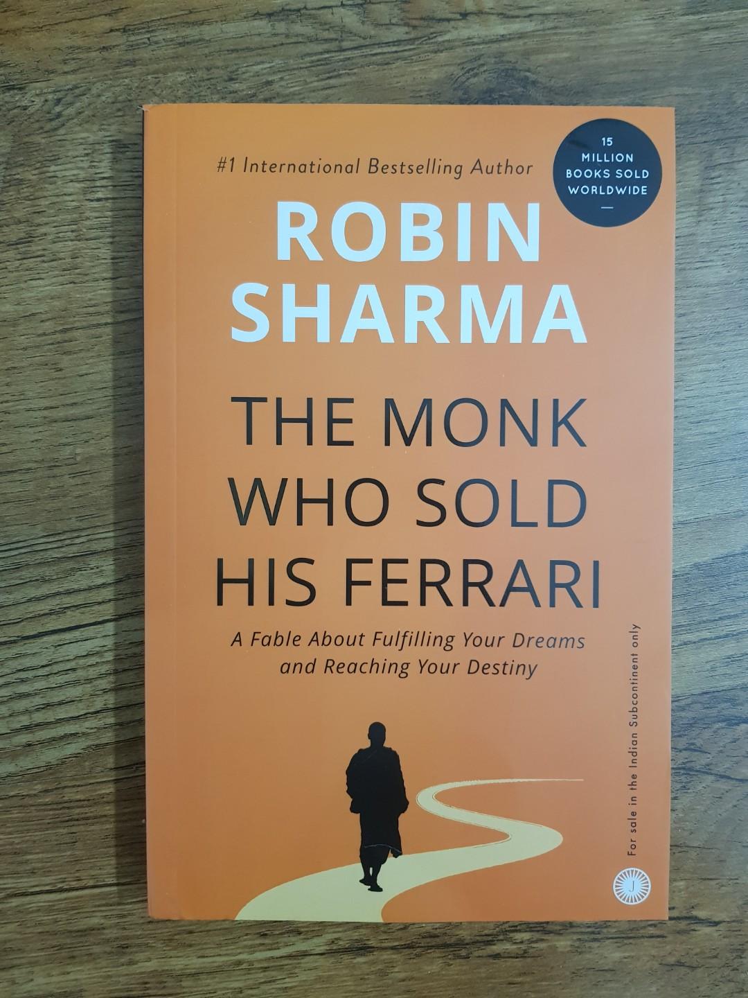 The Monk Who Sold His Ferrari By Robin Sharma Book Review Urban Astronauts Book Club Urban Astronauts Book Club